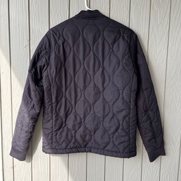 Hawke & Co Quilted Black Bomber Jacket Lightweight Zip-Up Men's Small - Picture 2 of 8